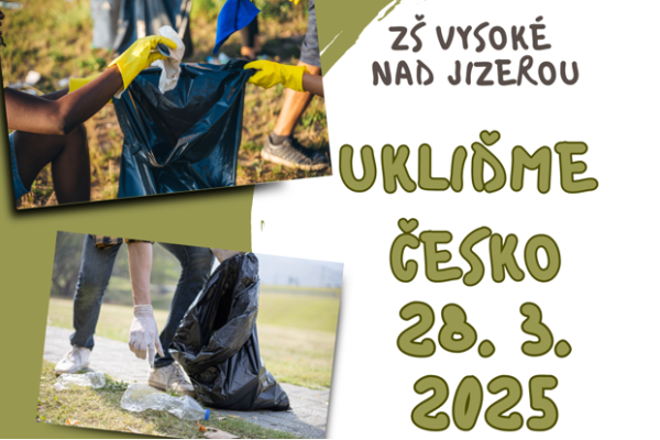 Ukliďme Česko 28. 03. 2025