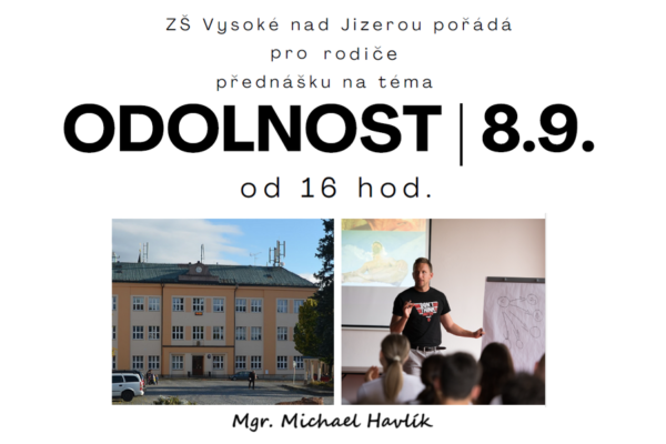Přednáška pro rodiče